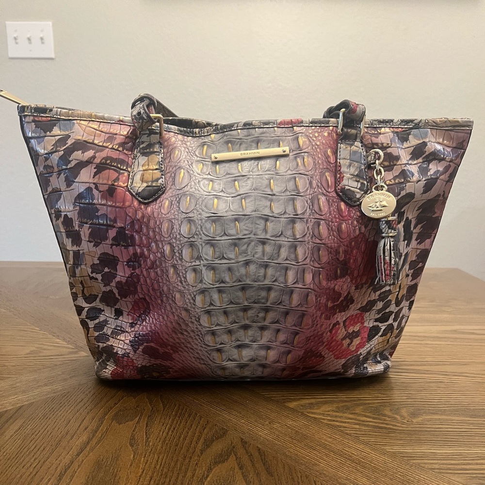 Brahmin Exotic Multicolor Tote
